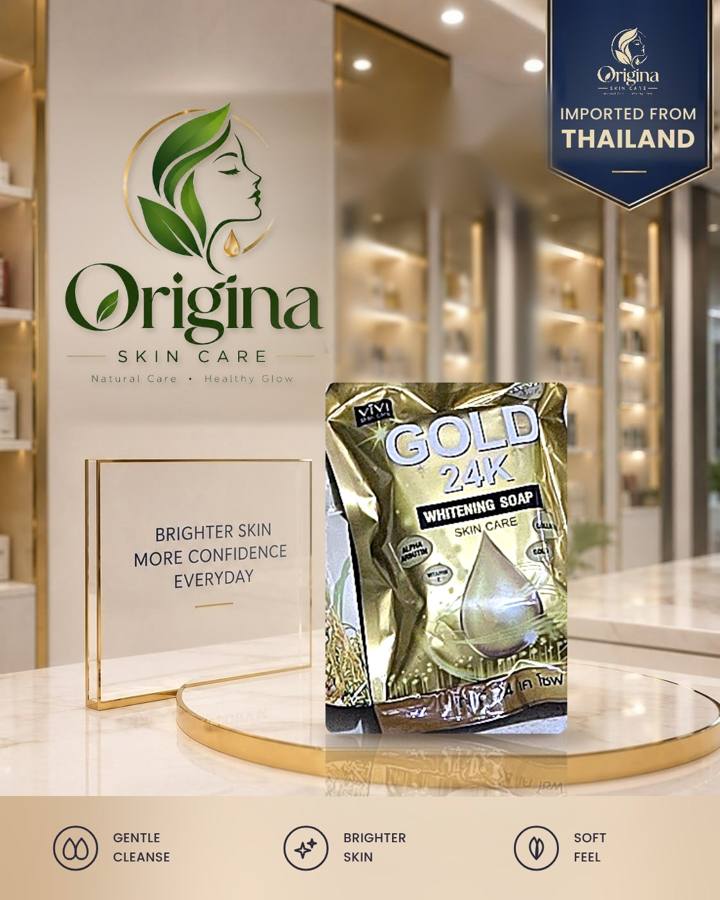 Vivi Skin Care Gold 24K Whitening Soap
