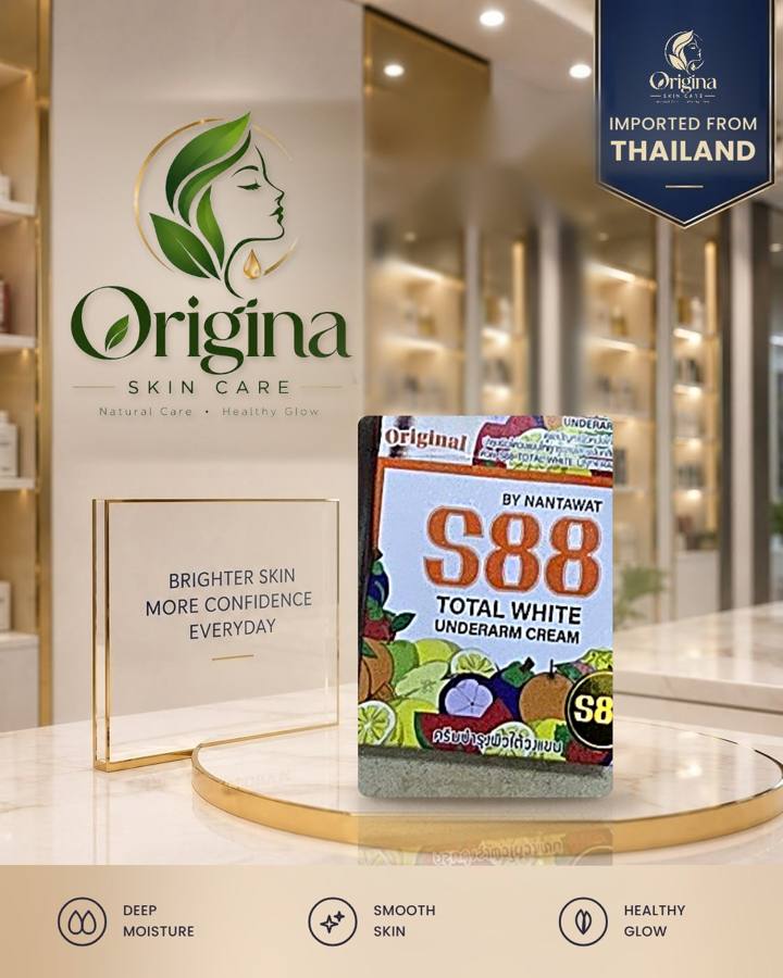 S88 Total White Underarm Cream by Nantawat